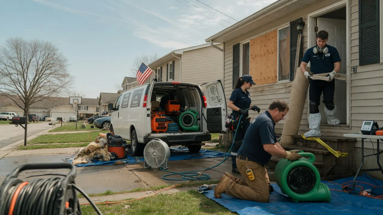 Water Damage Restoration in Jamestown, KY near me